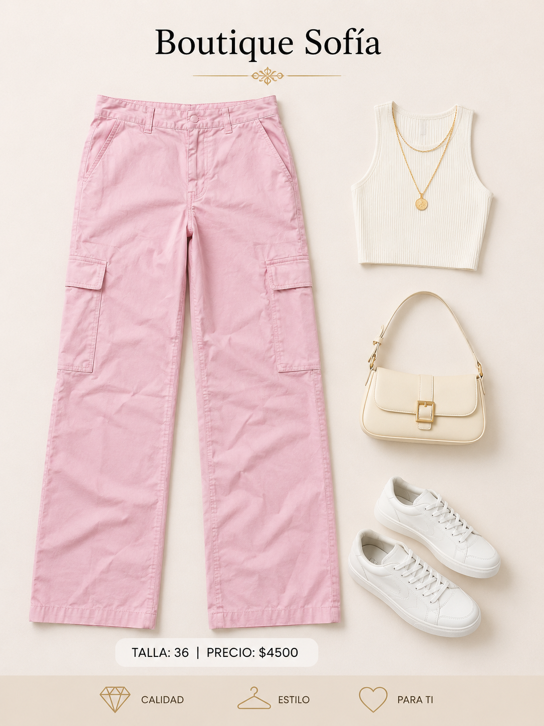 DIVIDCD H&M pantalón 