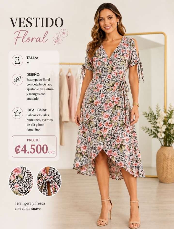 Floral vestido